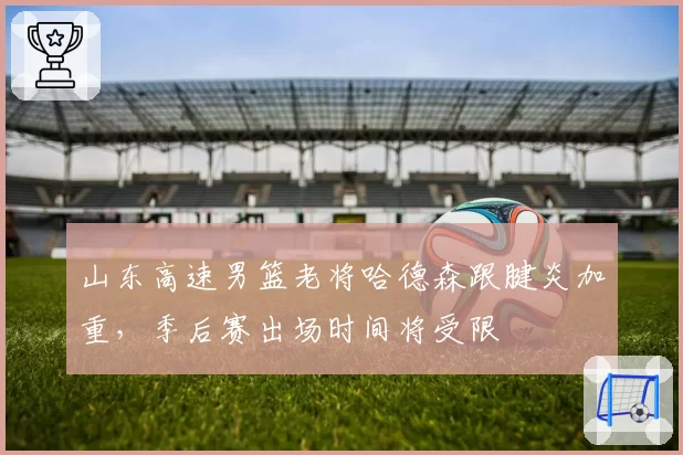 山东高速男篮老将哈德森跟腱炎加重，季后赛出场时间将受限